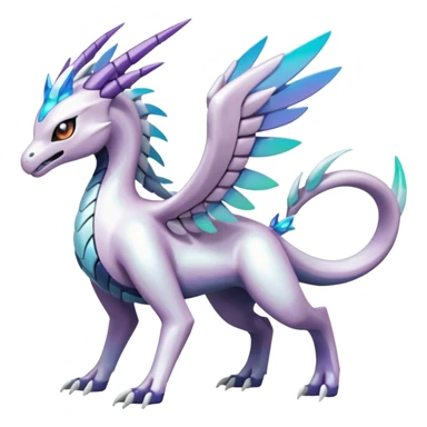 Meloetta-Palkia-Reshiram-Dialga-Pokémon-Fakémon-fusion-hybrid-creature sticker