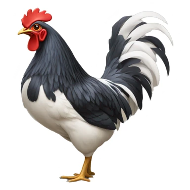 Poule qui danse sticker