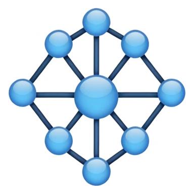 A small graph with 5 nodes sticker