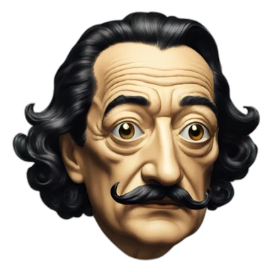 Salvador Dali sticker