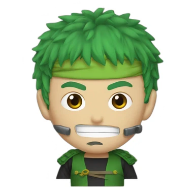 Zoro à Dani sticker