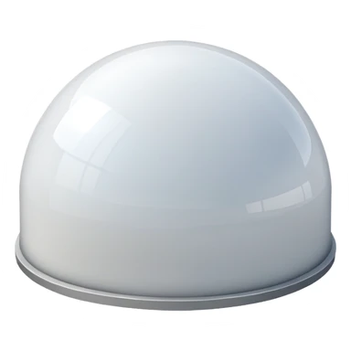 diameter of 4 meters domes with white membrane sticker