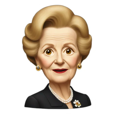 Margaret Thatcher sticker