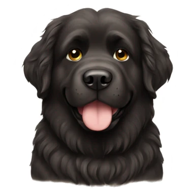 newfoundland dog sticker