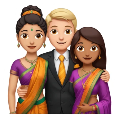 Office romance gone full Bollywood 💅😂”
3 people in this sticker