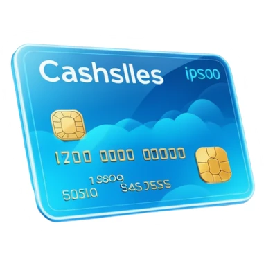 cashless payment sticker