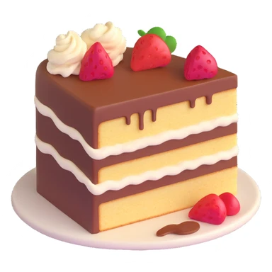 slice of cake sticker