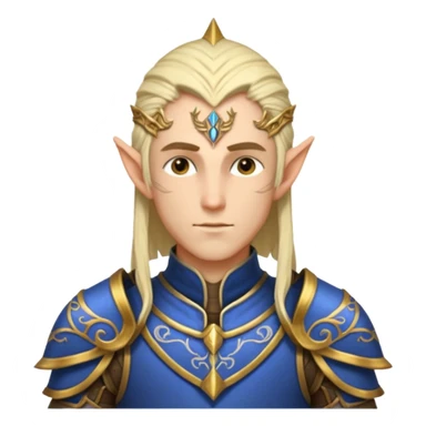 ESO male high elf sticker