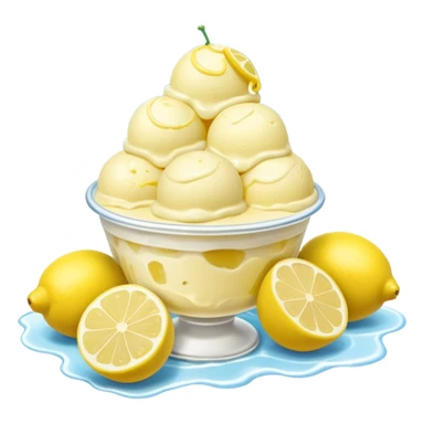 Italian seaside lemon ice cream, Blue white stripes, overflowing lemons, clear blue sky and ocean
Travel photography style, vivid, joyful summer mo sticker
