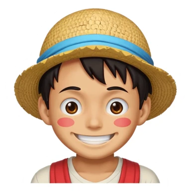Luffy joyboy emoji sticker