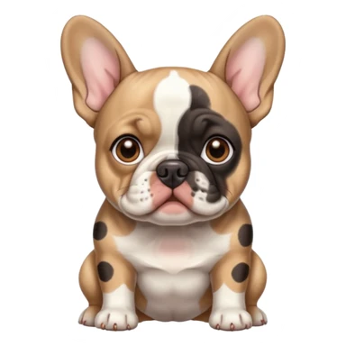 Bouledogue français merle sticker