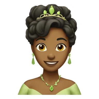 tiana princess sticker