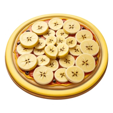 banana pizza sticker