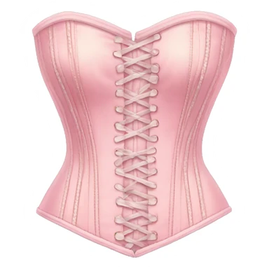 Vintage pink pastel corset sticker