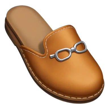 Hand holding a slipper 2d sticker