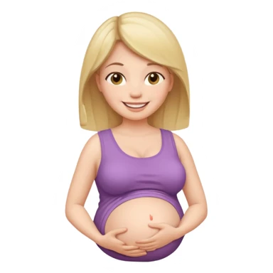 pregnant women sticker