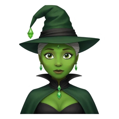 Elphaba wicked movie Cynthia erivo sticker