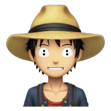 Luffy-from-one-piece sticker
