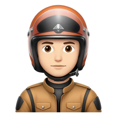 motorcycle biker with helmet sticker