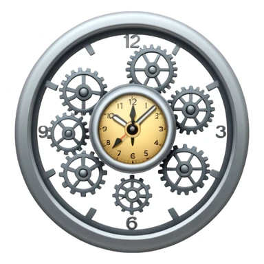 Clock Mechanism sticker