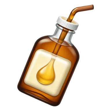 Vanilla extract sticker