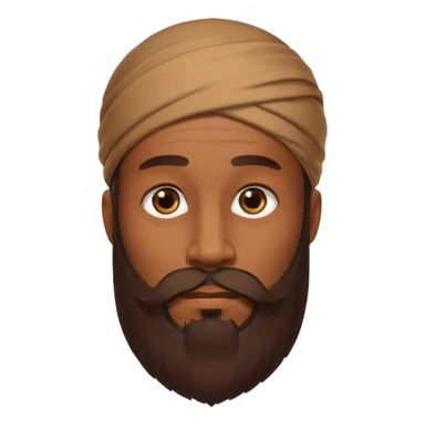 Guy with a really long beard sticker