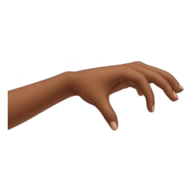 Hand making love signs sticker