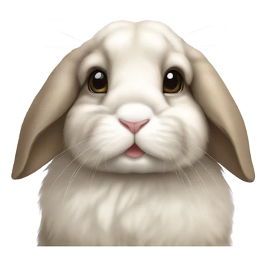 Holland lop bunny sticker