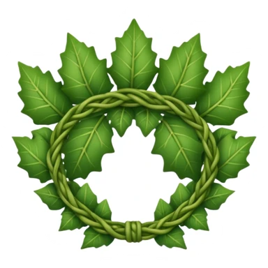 ivy crown sticker