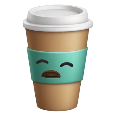 coffee cup to go sticker