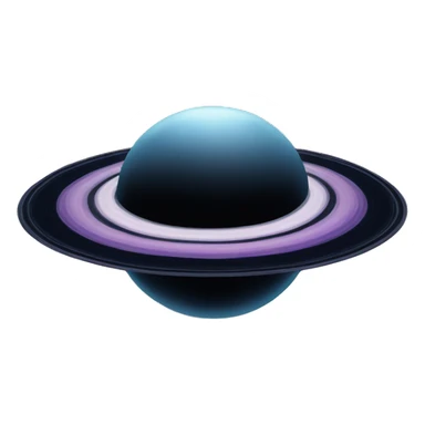 The planet Saturn sticker