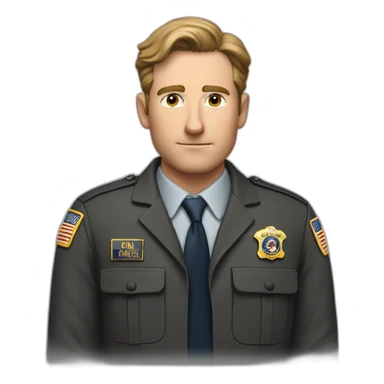 FBI agent Carl Hanratty sticker