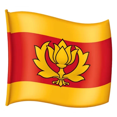 Kannada flag karnataka  sticker