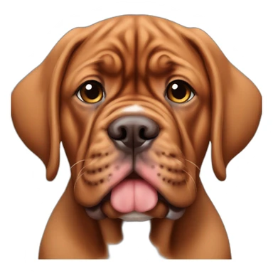 French Mastiff Puppy sticker