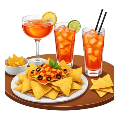 Aperol Spritz and Nachos sticker
