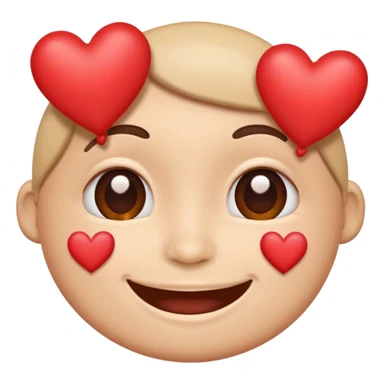 mix of these two 🥺☺️ but make it classic emoji  sticker