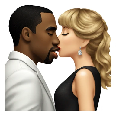 P diddy kissing Taylor swift sticker