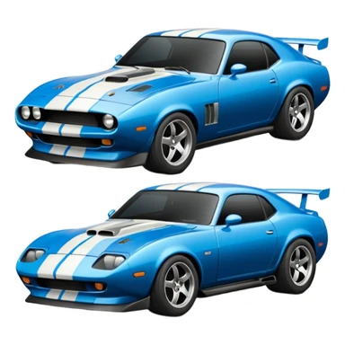 fast and furious movie  single cars emojis in gif sticker