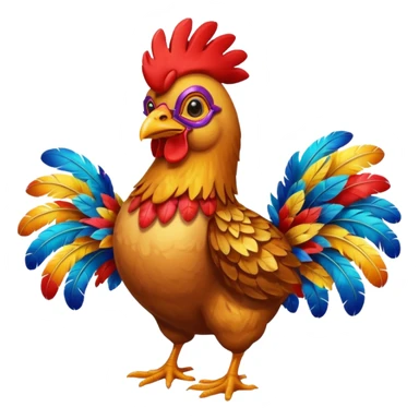 galo da madrugada carnaval recife chicken sticker