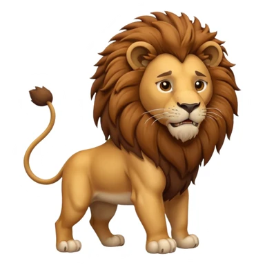 Un lion qui bouge ses fesses sticker