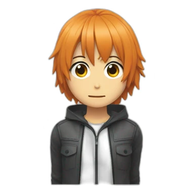 Pochita from "Chainsaw Man" sticker