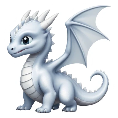 Light fury from how to train your dragon sticker