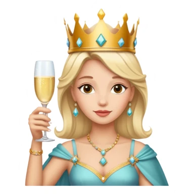 Virgo queen celebrating birthday  sticker