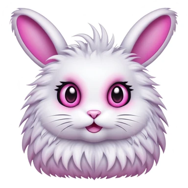 leda monster bunny sticker
