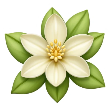 Emojis de flor de vainilla  sticker