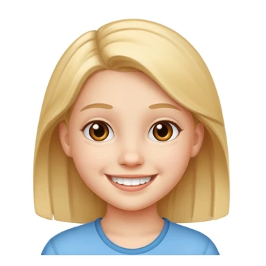 une pré adolescente  sticker