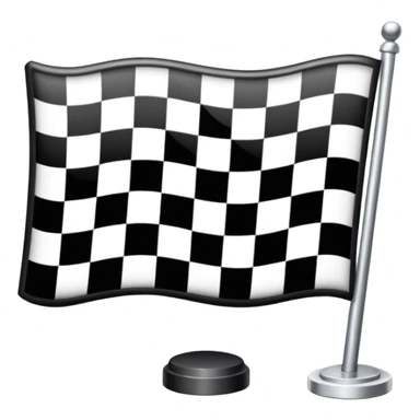 sorayama Chequered flag sticker