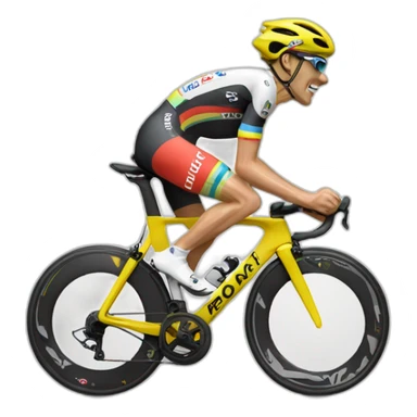 Tadej pogacar Tour de France  sticker