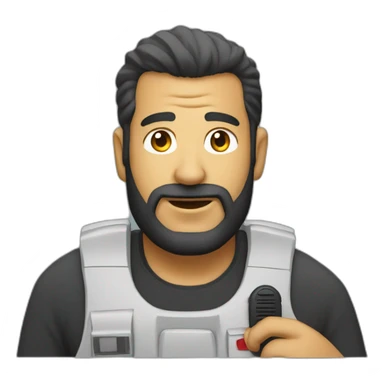 Hajji walkie-talkie sticker