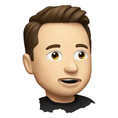 Elon musk eating couscous sticker